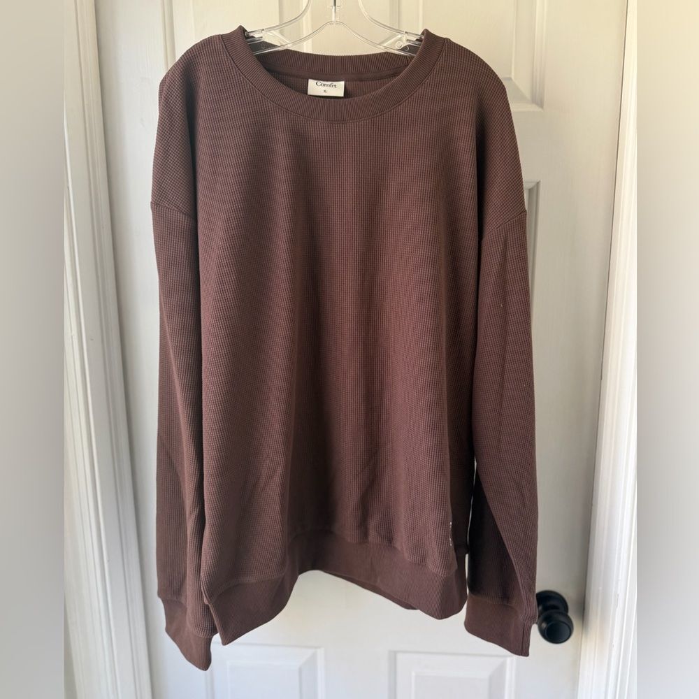Comfrt Brown Waffle Lounge Set XL - Picture 3 of 10
